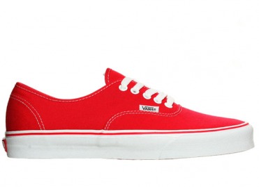 Red Vans Shoes - \